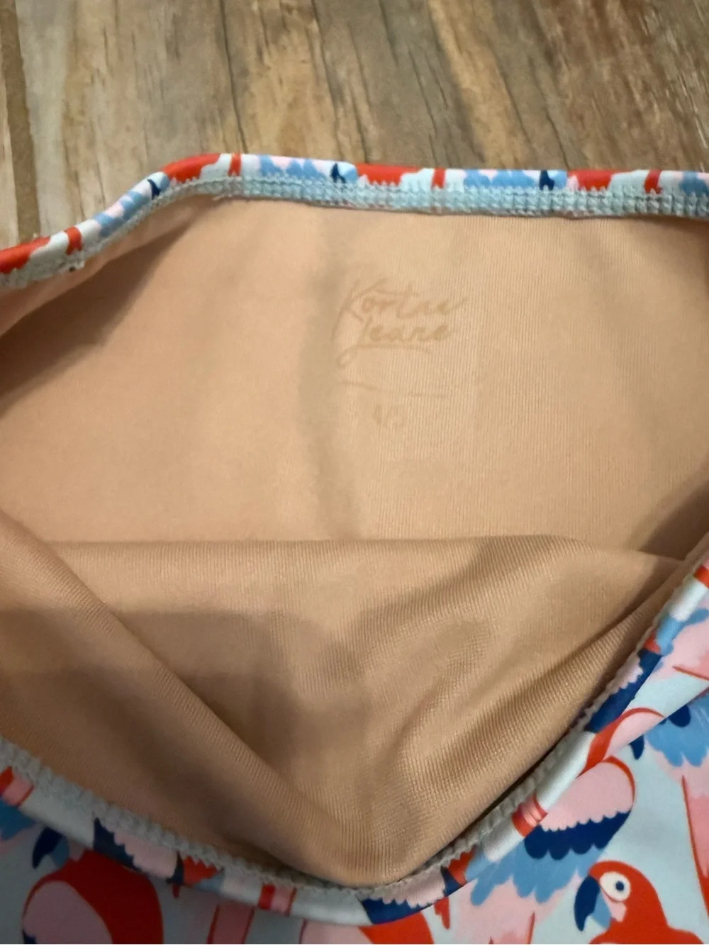 Kortni Jeane Mini Parrots High Waisted Swim Bottoms